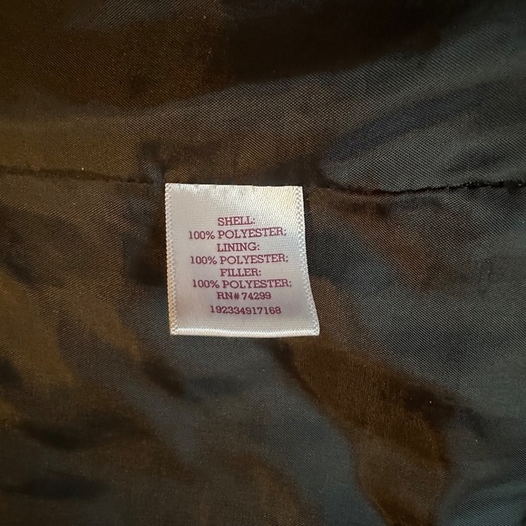 **SO* Black Sleeveless Junior's Puffer Vest Size Large - Picture 8 of 9